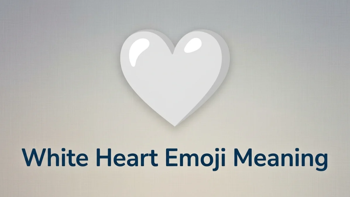 white heart emoji meaning