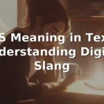 ws meaning in text
