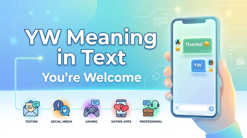 yw meaning in text