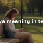 ywa meaning in text