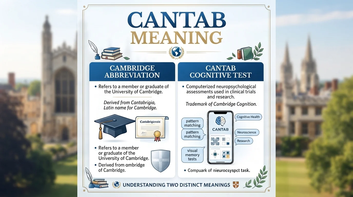cantab meaning