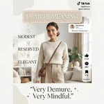 demure meaning