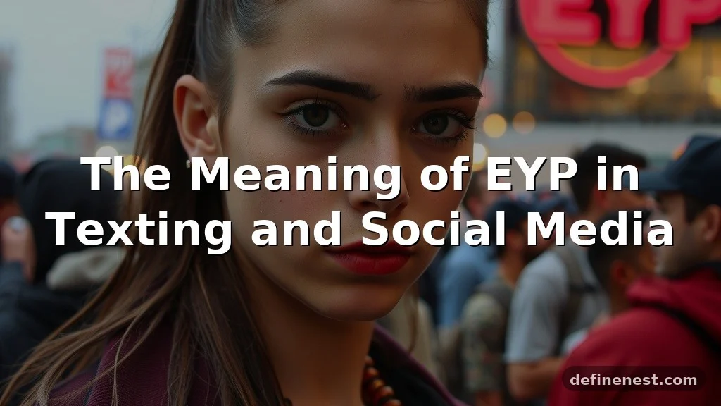 eyp meaning in text slang