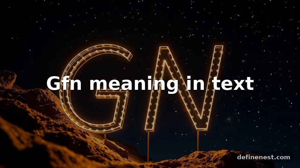 gfn meaning in text