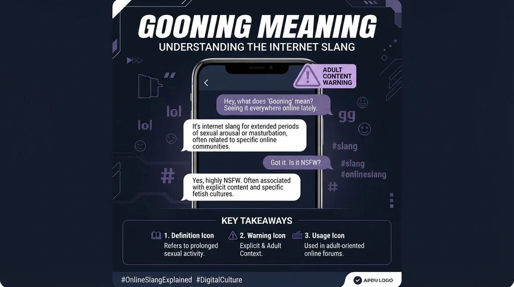 gooning meaning