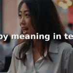 hby meaning in text