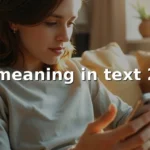 hm meaning in text 2026