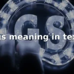 igs meaning in text