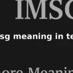 imsg meaning in text