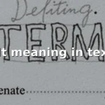 nt meaning in text