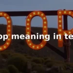 oop meaning in text