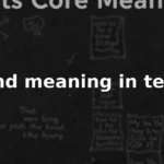pnd meaning in text