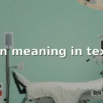rn meaning in text