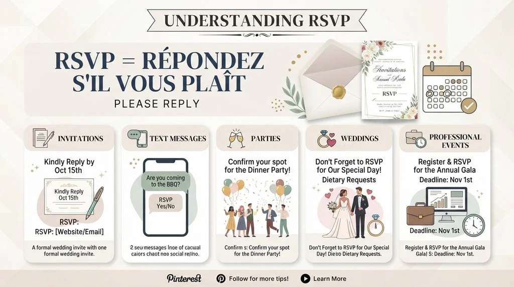 RSVP Meaning | Simple Invitation Word That Can Save You From Awkward Mistakes 2026