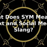 sym meaning in text