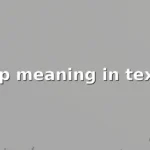 tp meaning in text