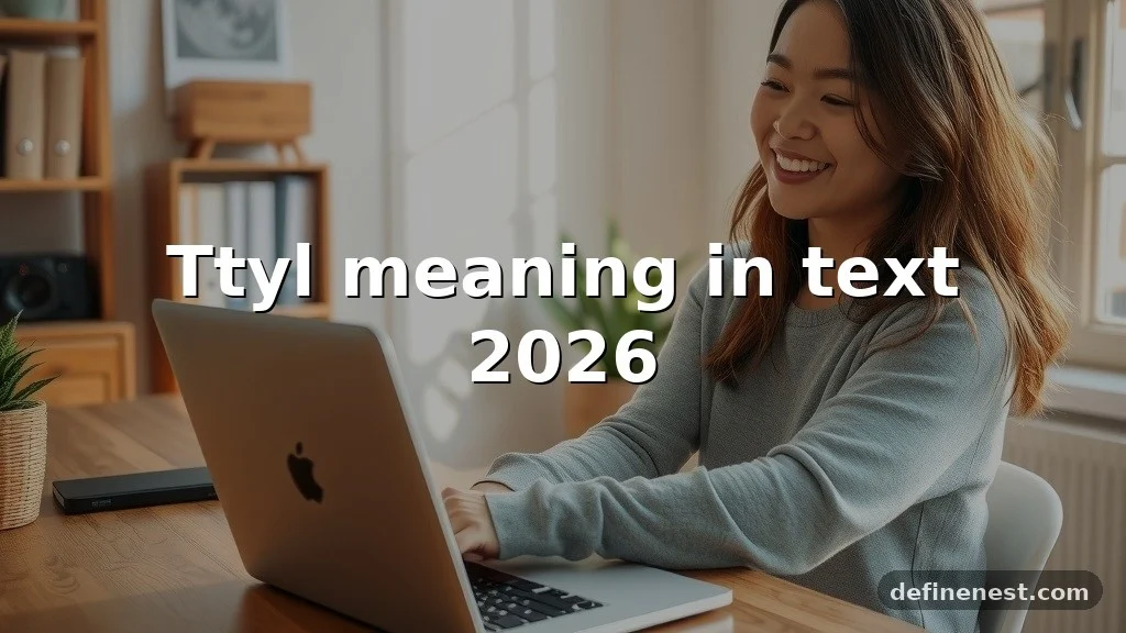 ttyl meaning in text 2026