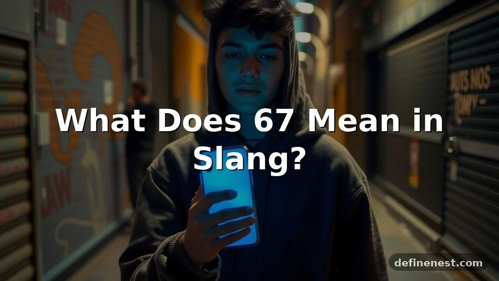 what does 67 mean