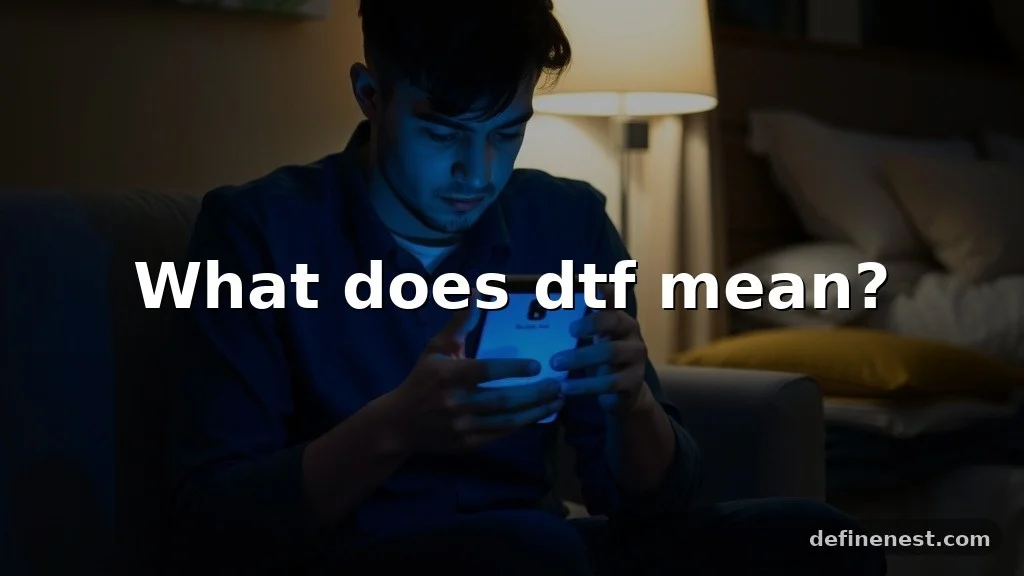 what does dtf mean