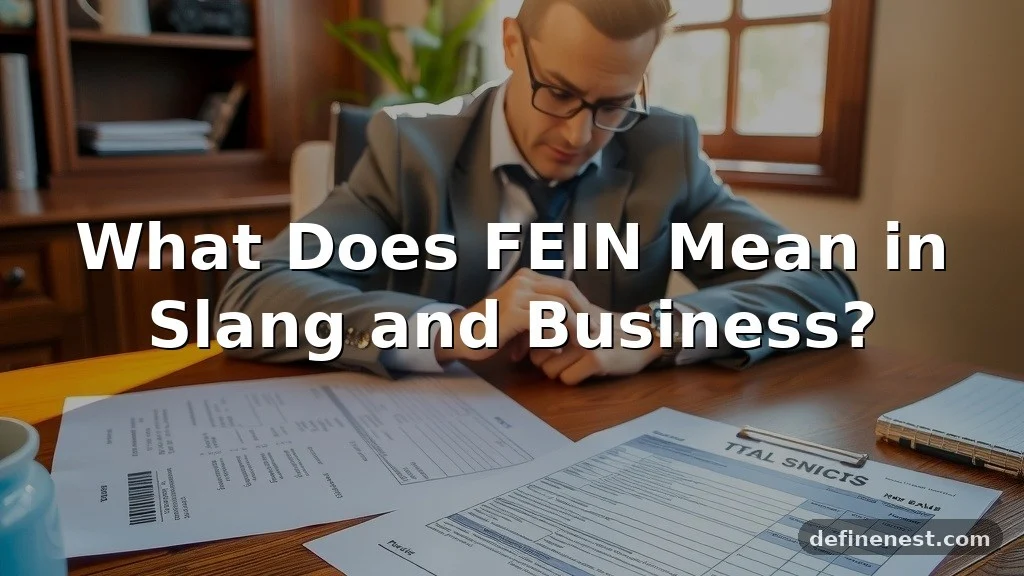 what does fein mean