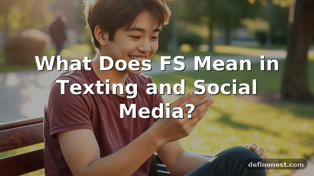what does fs mean