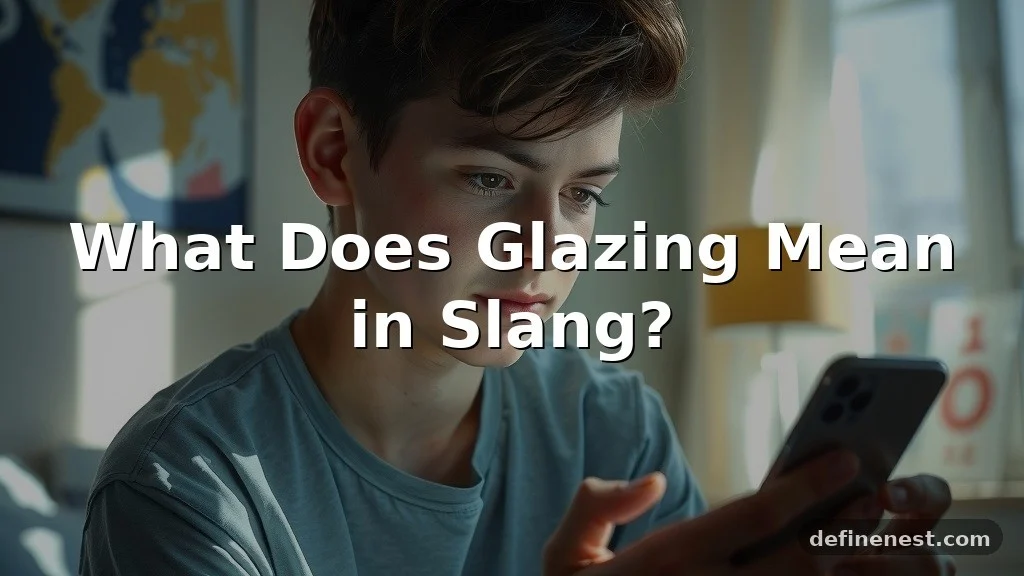 what does glazing mean