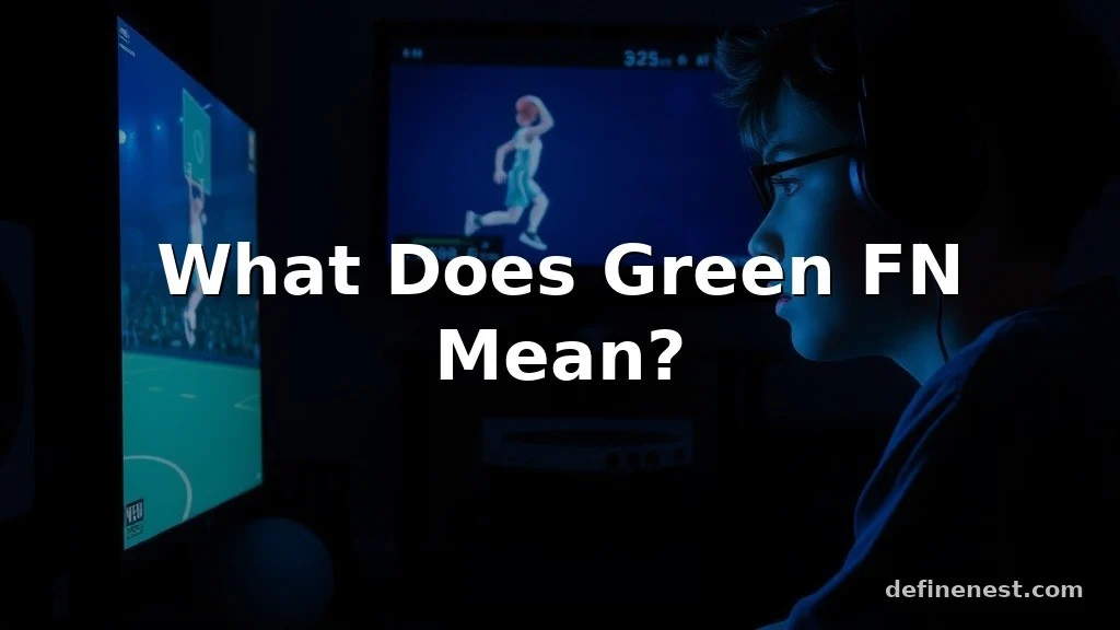 what does green fn mean