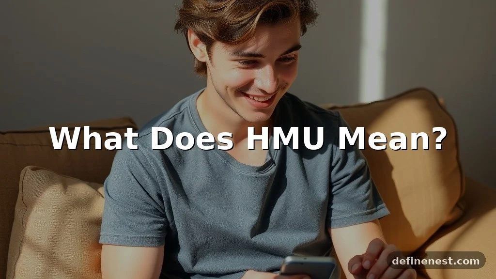 what does hmu mean