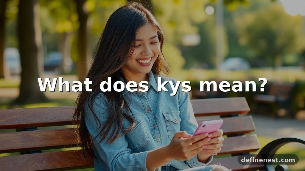 what does kys mean