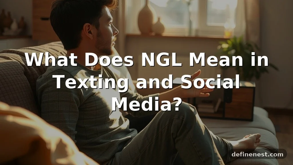 what does ngl mean