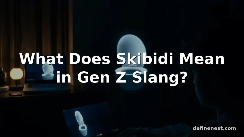 what does skibidi mean