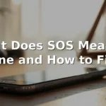 what does sos mean on iphone