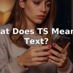 what does ts mean in text