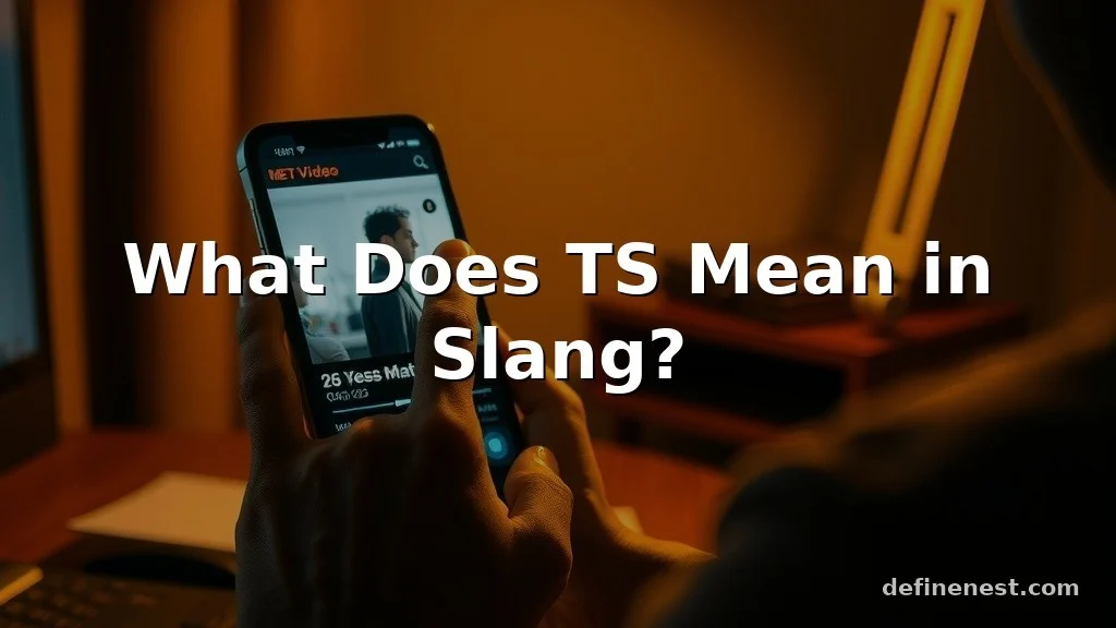what does ts mean