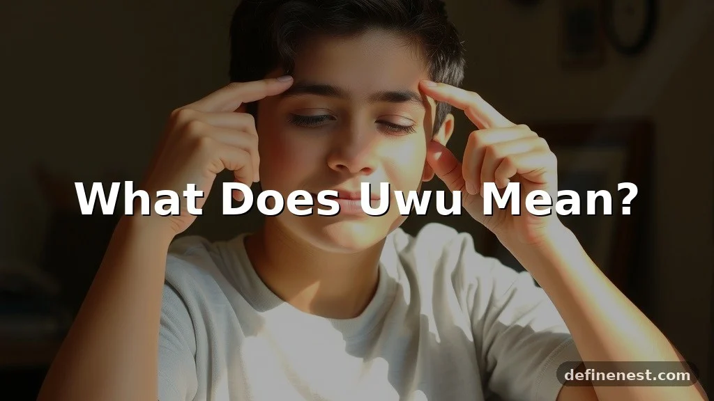 what does uwu mean