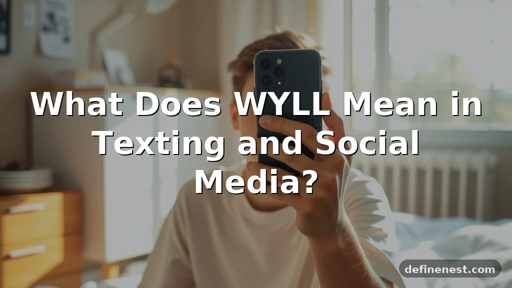 what does wyll mean