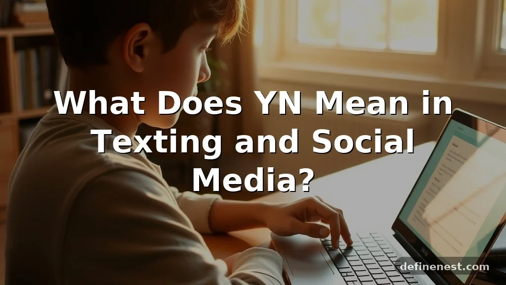 what does yn mean