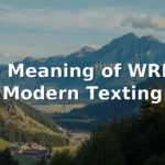 wrd meaning in text