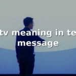 wtv meaning in text message