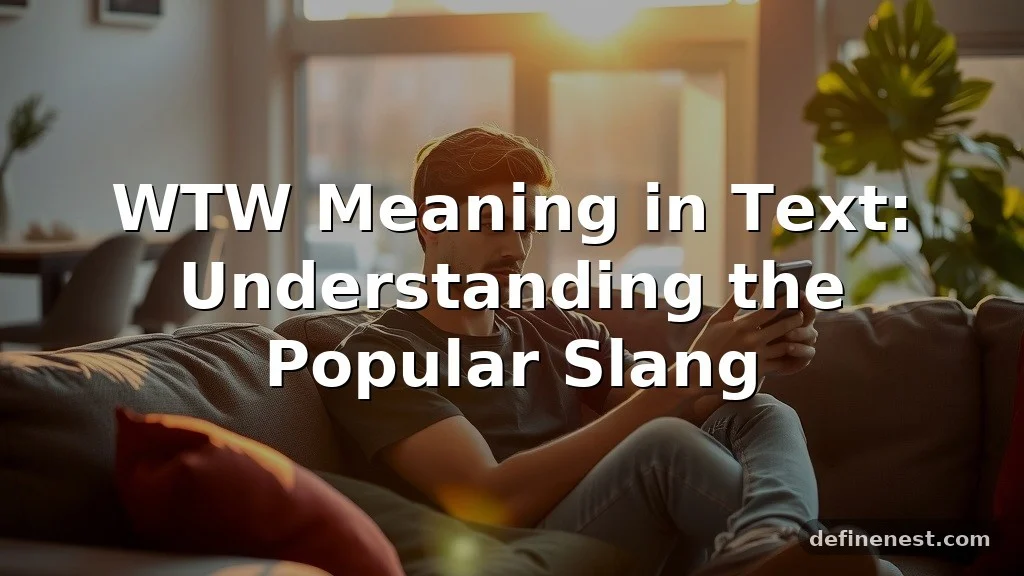 wtw meaning in text 2026