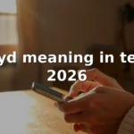 wyd meaning in text 2026