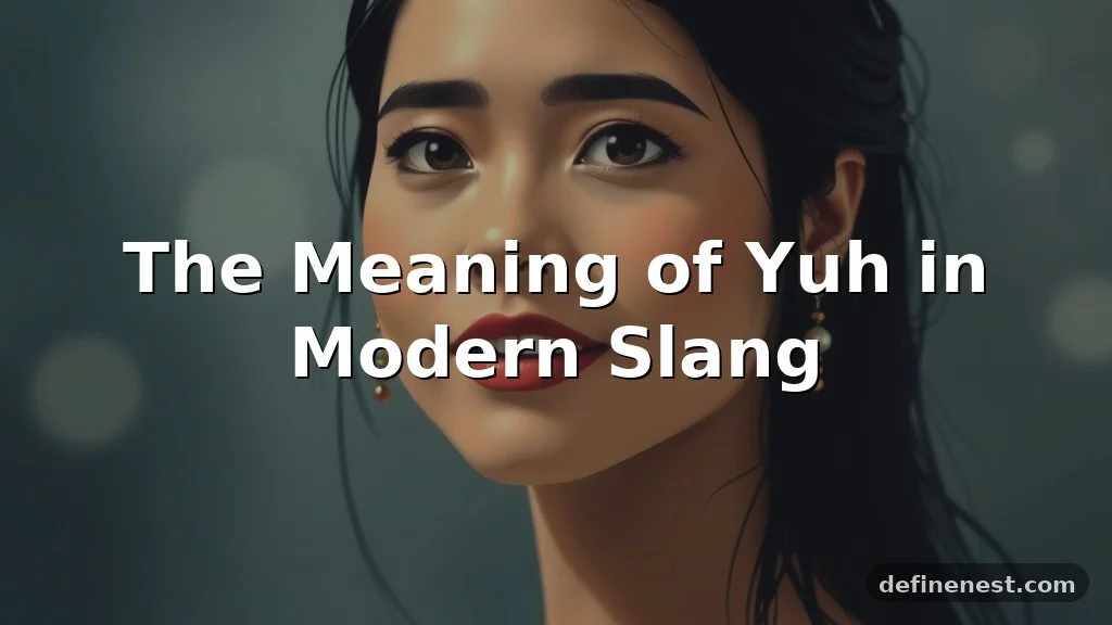 yuh meaning in text